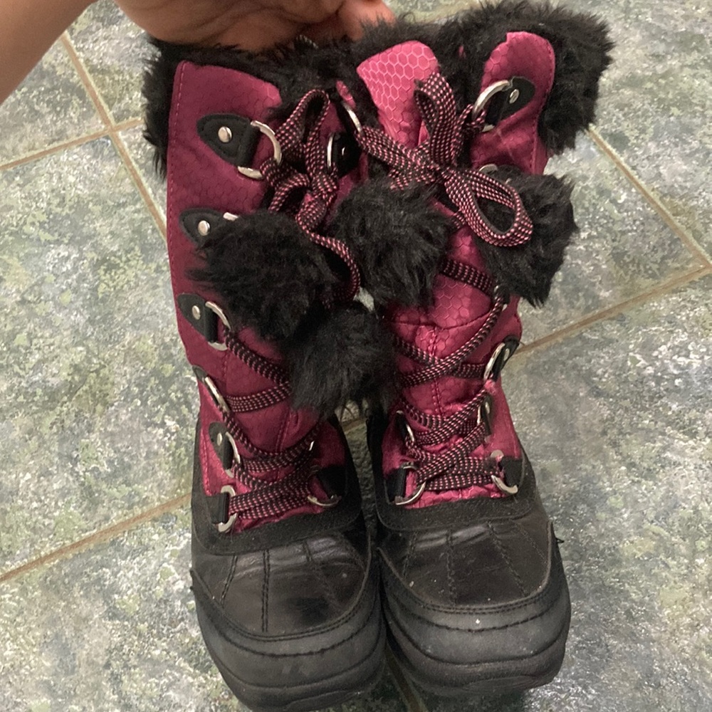 KUIPER winter boot (trendy Barbie pink colour)